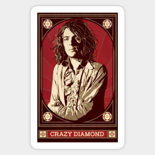 = CRAZY / DIAMOND = Sticker